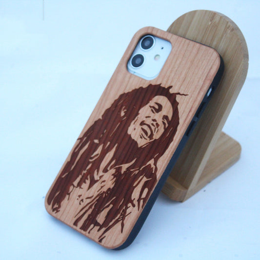 Wooden Mobile Phone Case Personality Protective Cover
