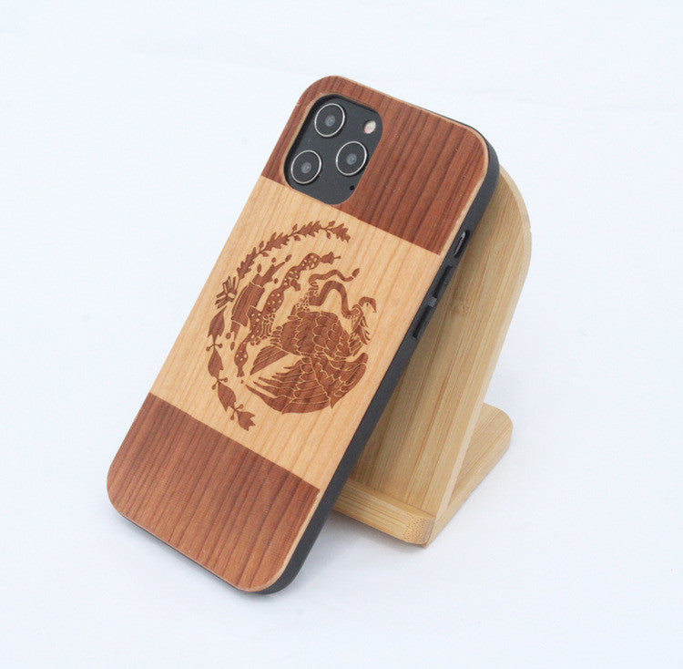 Wooden Mobile Phone Case Personality Protective Cover